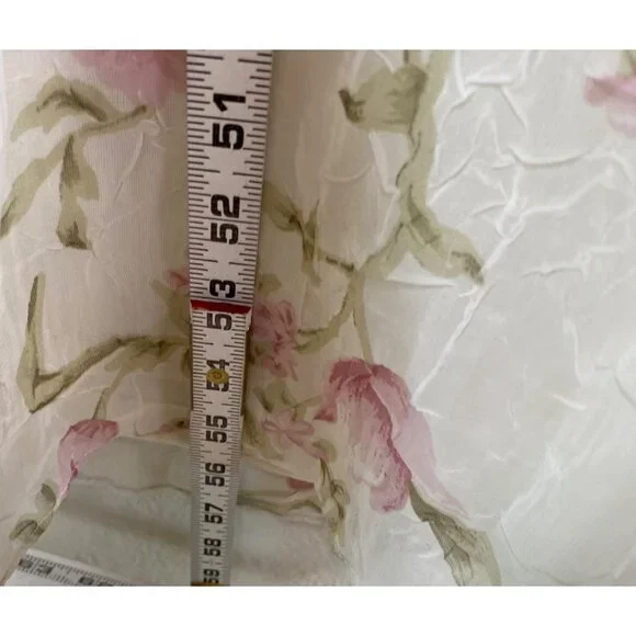 Ursula of Switzerland Dress White 18W Sleeveless Maxi Flora Romantic MOTB Whimsy - Picture 14 of 14